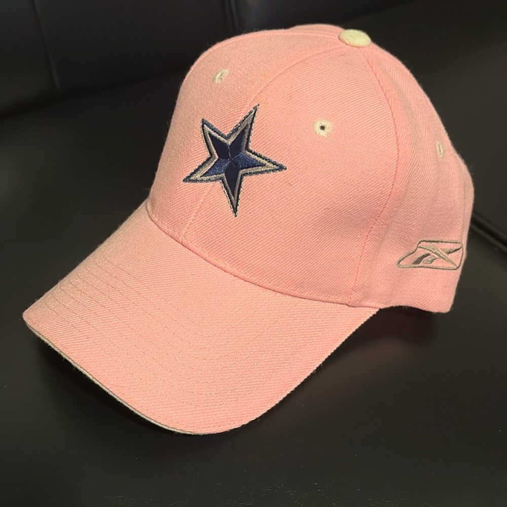 Pink Reebok Dallas Cowboy Hat
